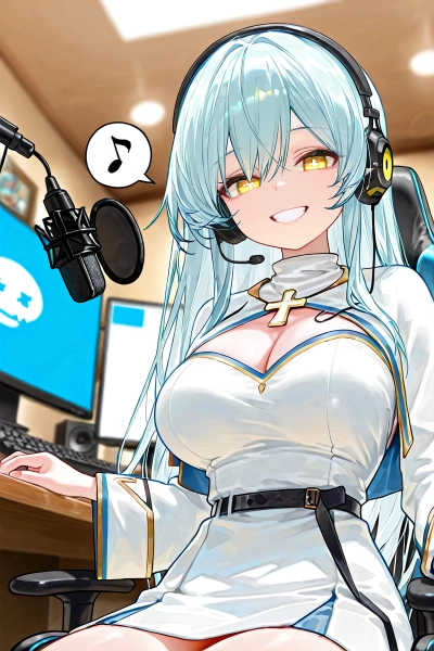Cover of The Hero’s Streaming Life with the Saintess